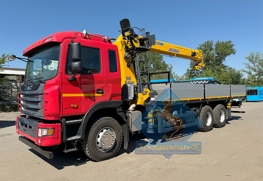 �������� ���������� JAC N350  � ������������� (���) XCMG SQS 250-5  