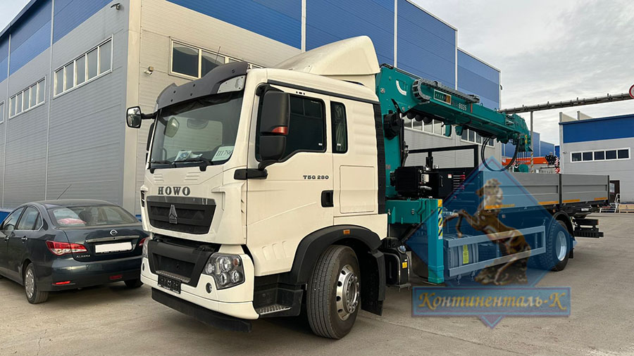 �������� ���������� Howo � ������������� (���) Hyundai HLC-8026