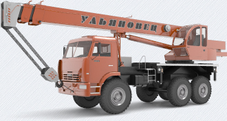 АВТОМОБИЛЬНЫЙ КРАН УЛЬЯНОВЕЦ МКТ-25